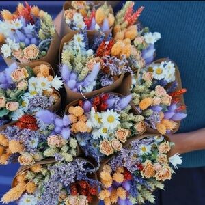 Lavender Peach Market Bouquet